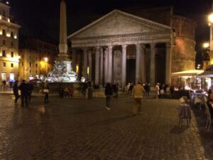 Pantheon night