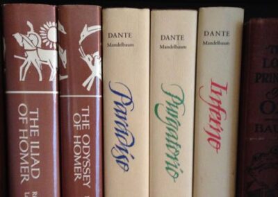 Note to my younger self: Don’t pack the Dante books