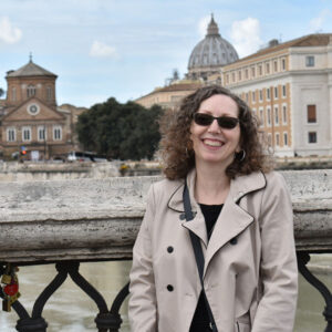 Mary DeTurris Poust in Rome-1