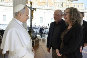 Meeting Pope Leo XIV