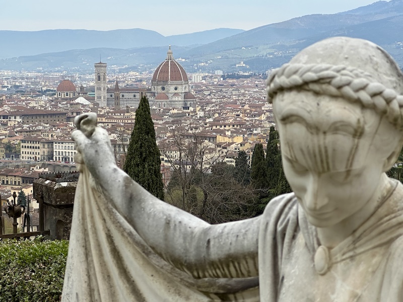View from San Miniato in Florence